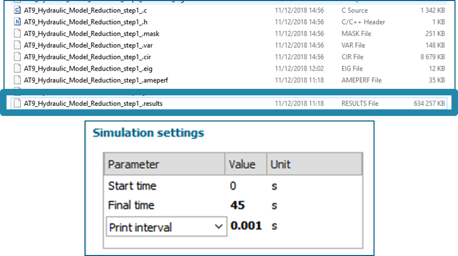 simcenter amesim save only required variables
